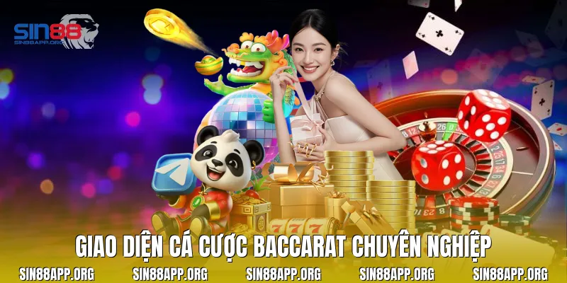 Giao diện cá cược Baccarat chuyên nghiệp