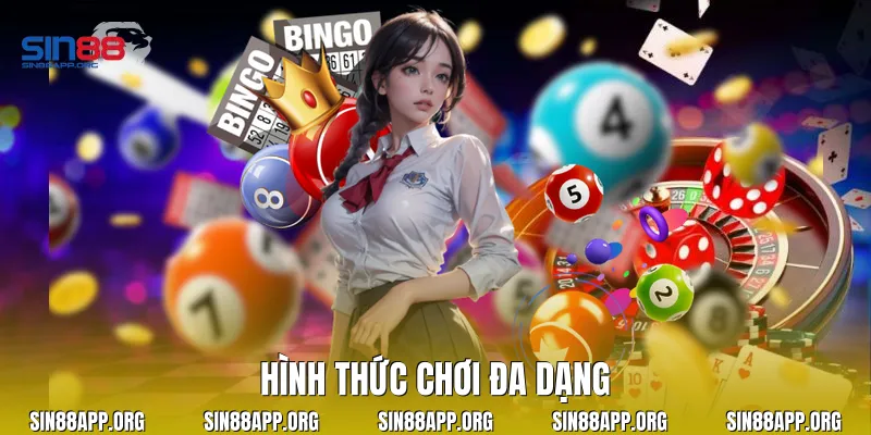 Hình thức chơi đa dạng