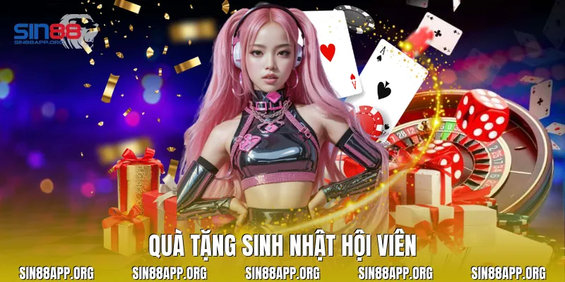 Quà tặng sinh nhật hội viên